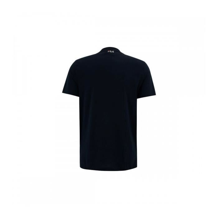 Tee shirt fila noir homme outlet