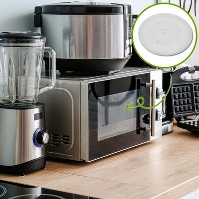 Plateau en verre pour micro-ondes Bosch