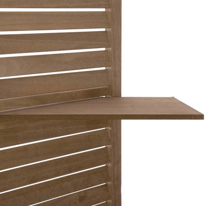 ATMOSPHERA Paravento Pieghevole Tiam 3 Ripiani – Bianco, Altezza 170 Cm, Mobile Separé Salvaspazio - 5