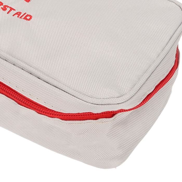 Trousse De Secours FERRETELIX 25x20x8 Cm – Rouge, Compacte, Pour Voiture, Camping, Randonnée Et Survie