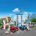 LEGO® City 60246 Le commissariat de police, Jouets de Camion, Moto, Minifigurines pour Enfant Filles Garçons 6 ans et +-3