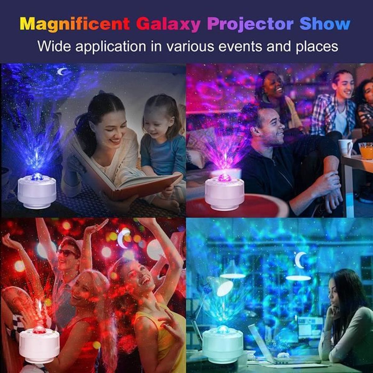 Enfants Oppearl Rgb Avec Alexa Google Home Lampe Projecteur Ciel Etoile Pour Bebe Base Otative A 360 Noel Adulte Veilleuse Projecteur Etoile Salon Eclairage Pour Enfants Luminaires Eclairage Centroarco Com