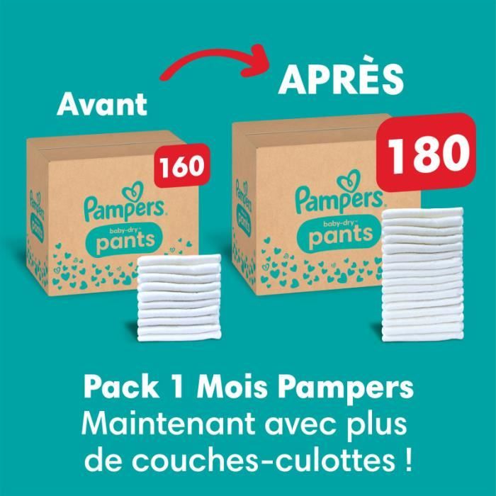 Promotion Pampers Babydry Night Pants Culotte de nuit T4, 40 culottes