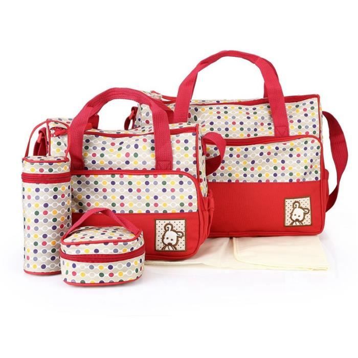 Set de sacs de maternité pour bébé de 5 pièces