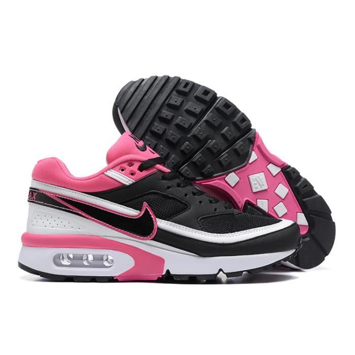 Nike air max bw cheap femme rose et noir