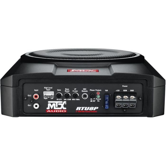 Cassettiera Per Subwoofer MTX RTU8P - 20 Cm, 150 W, Design Extra Piatto - Foto 3