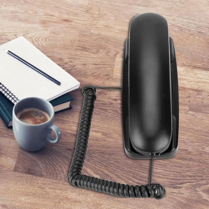 Telephone Rouzit Téléphone, Téléphone Fixe Mural Avec Flash, Fonction De Rappel D'Appel ...