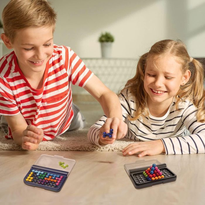 IQ Puzzler Pro - Jeu De Logique 500 Défis 2D Et 3D Avec Compte à Rebours, Parfait Pour Enfants Dès 7 Ans Et Adultes