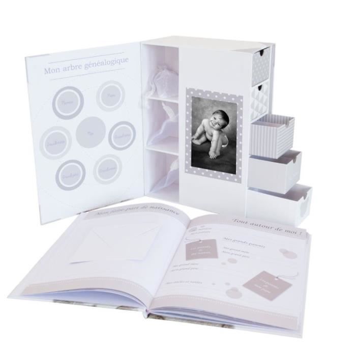 Domiva Livre de naissance 19 x 25 cm Mes cinq premières années au meilleur prix sur