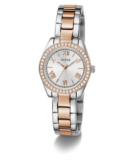 Montre Guess Pour Femme - Modèle G-Link Argenté Acier - Neuve Avec étiquettes - Réf U0221L1