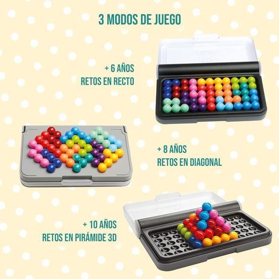 IQ Puzzler Pro – Casse-tête 3D Avec 80 Défis Pour Enfants Et Adultes | Jeu De Logique Portable Pour Voyage