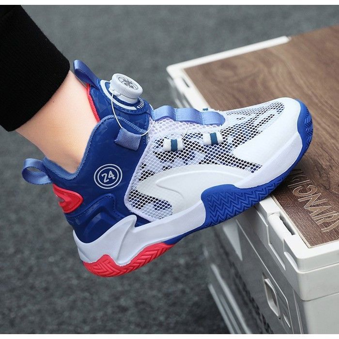 ECELEN Chaussures de Sport Mi-Montantes pour Garçon – Respirantes