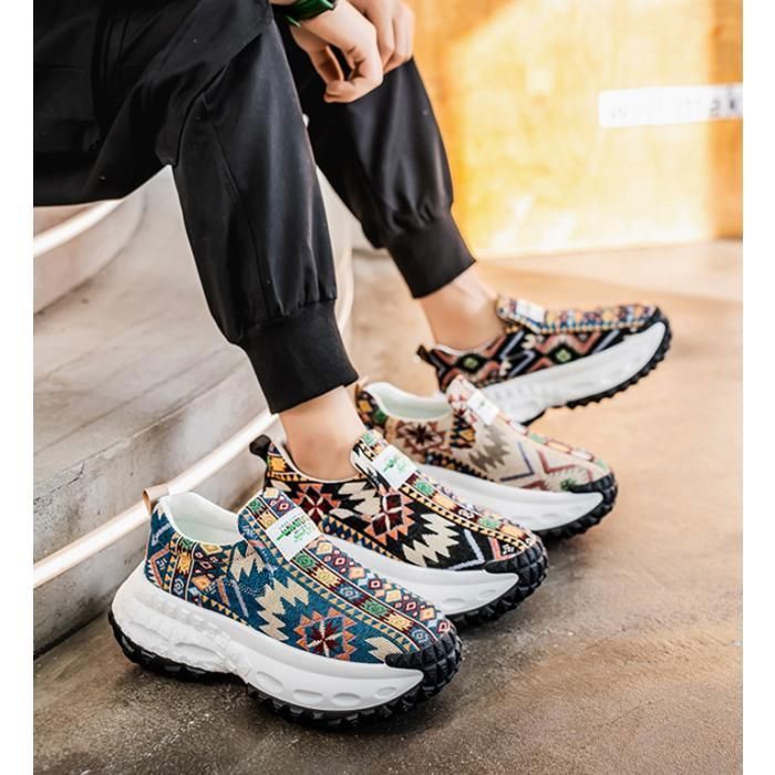 Baskets homme–Chaussures de sport légères respirantes–Sneakers à