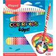Pochette de 24 crayons de couleur effaçables MAPED Oops-0