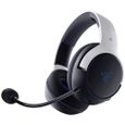 Razer Casque sans fil Bluetooth pour console PS5/PC Kaira Pro Hyperspeed Noir et Blanc - 8887910060247-0