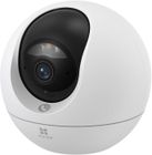 SANAG C6C 8Mp Caméra Surveillance Wifi Intérieure,Caméra 360° Avec Détection Humaine Ai,Suivi Intelligent,Audio Bidirectionnel,Vision No