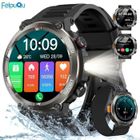 FEIPUQU Montre Connectée Homme Appel Bluetooth 1.45" Écran 960mAh Sports Tracker d'activité,120 + Sportifs,Fréquence Cardiaque,2 bracelets