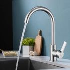 AiHom Robinet de Cuisine Rotatif à 360° Mitigeur Cuisine Chaude et Froide Robinet d'évier Monocommande en Laiton Chromé