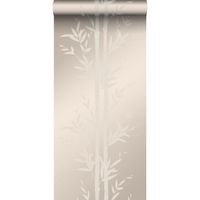 Origin Wallcoverings papier peint bambou argent chaud - 53 cm x 10,05 m - 345751