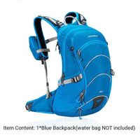 Bleu (pas de sac d'eau) Sac à dos de vélo étanche de 20l, sac à dos vtt pour hommes, sac de Sport d'équitatio
