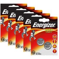10 x Energizer CR2450 batterie Lithium pile à pile 2450