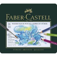 FABER-CASTELL Boîte 24 Crayons de Couleur A. Dürer