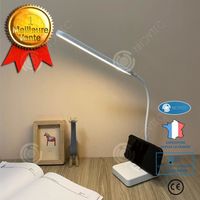 INN® Lampe de bureau de lecture de bureau de charge sans fil plug-in pliable USB lampe LED pour enfants support de téléphone