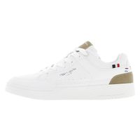 Chaussures mode ville Retrotennis - Teddy Smith - Homme - Blanc - Lacets - Plat - Synthétique