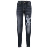 Enfants Garçons Imprime Tamponner Licorne Jeans Denim Extensible Coupe ajustée Pantalons 5-14 Ans