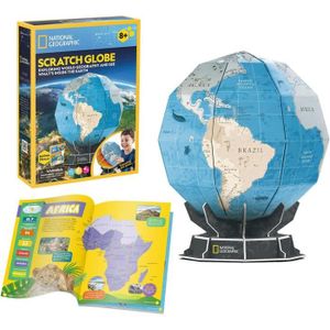 PUZZLE Puzzle 3D Mappemonde Globe National Geographic - P