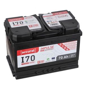 BATTERIE VÉHICULE Accurat 12V Batterie Auto 70Ah