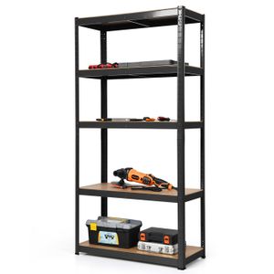 Étagère Métallique Professionnelle 1000kg - 2m X 2m, 90cm De Haut, Bleue, Pour Garage Ou Atelier