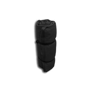 FUTON Futon Portable Noir, 200x140x4 cm