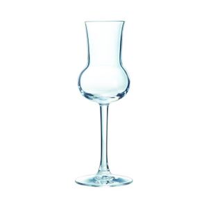 Grappa Riserva Lot de 6 verres à liqueur en cristal soufflé à la bouche 16 cm 