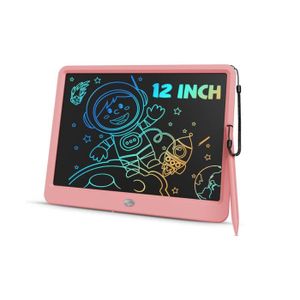 ARDOISE ENFANT Tablette D'écriture LCD 12 Pouces pour Enfants Adu