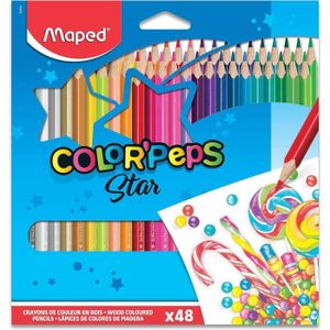 CRAYON DE COULEUR Crayons de Couleur Color'Peps Classic - 48 Couleur