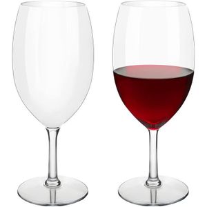 Verre à vin Verres à vin Blanc Rouge, Verres à vin en Tritan-P