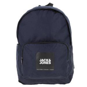 SAC À DOS Sac à dos collège Jacback to school backpack navy - Jack and jones UNIQUE Bleu Marine
