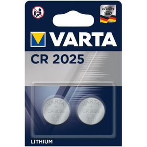 PILES PILES Varta - Pile Electronique Lithium CR2025 x 2