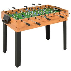 TABLE DE JEU CASINO Table de jeu multiple 15 en 1 - Omabeta - Érable e