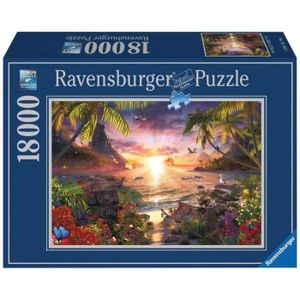 PUZZLE Puzzle 18000 pièces - Paradis au soleil couchant -