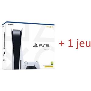 CONSOLE PLAYSTATION 5 Playstation 5 standard + 1 jeu