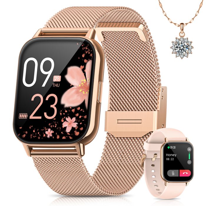 Montre femme connectee appels et sms - Cdiscount