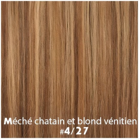 25 extensions kératine Virgin Russe 1 gr 55 cm Remy Hair