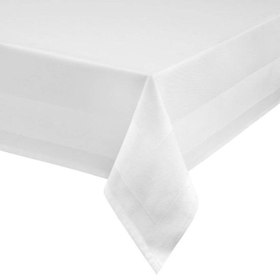 Nappe, nappes de table, classique, reception, blanc, haut de gamme