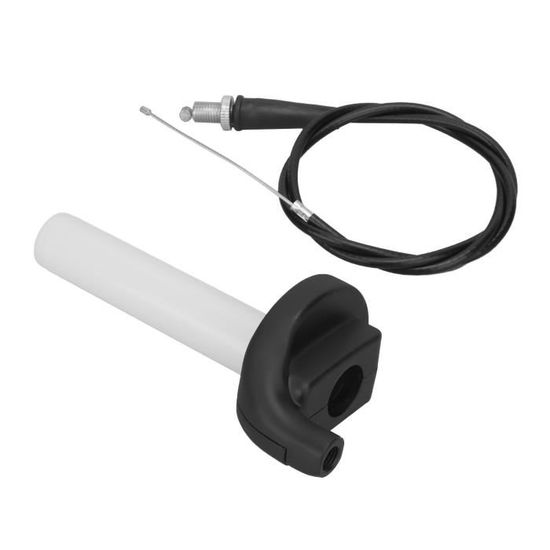 Jeu De Poignées D'accélérateur 7/8 Pouce (22mm) Avec Câbles Et Kill Switch - Neuves