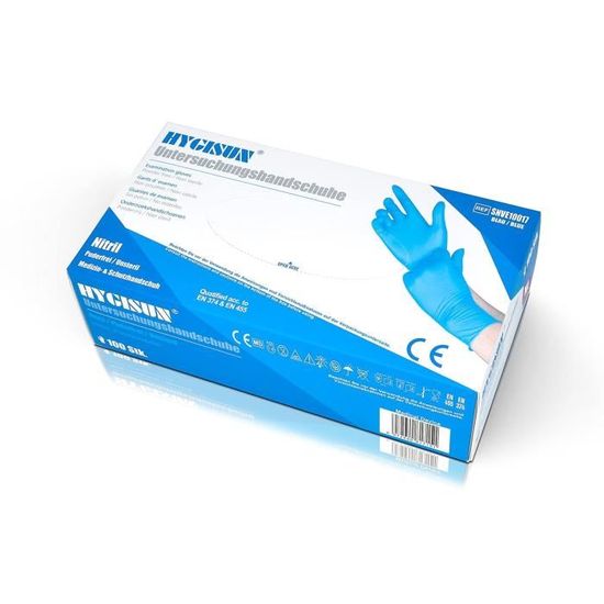 Gant En Nitrile - TX324 - Globus Group - Sans Latex / Médical / De