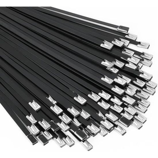 Lot De 10 Serre-câbles En Acier Inoxydable M8 De 1,6 Cm