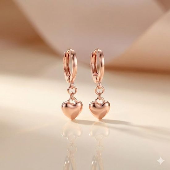 Epoch World Boucles D'oreilles Argent Femme Boucle D'oreilles Ronde