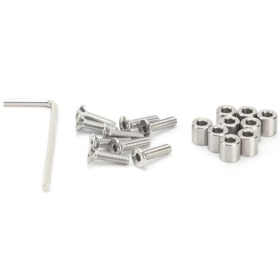 GOTOTOP Jeu d'entretoises de vis Kit d'Accessoires à Vis Entretoise M3 ...